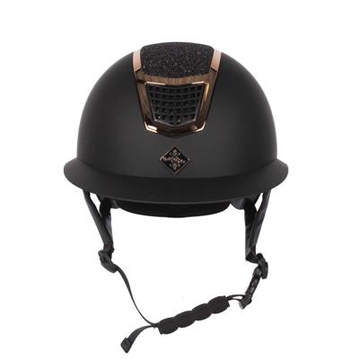 Fair Play Quantinum Eclipse rosegold wide visor cap zwart maat:m Fair Play Quantinum Eclipse rosegold wide visor cap zwart maat:m