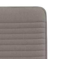 Eetkamerstoelen 6 st stof taupe - thumbnail