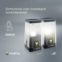 Varta 18666101111 Outdoor Ambiance L30RH Campinglantaarn LED 500 lm werkt op batterijen 0.579 Zwart - thumbnail