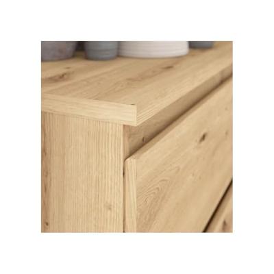 CHELSEA ladekast 3 laden - 77,2 cm - Artisanaal eiken decor