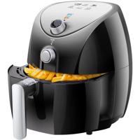 Airfryer Hetelucht Friteuse 3.2L Zwart met Timer | 1500W - thumbnail