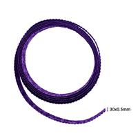 Vaessen Creative • aluminiumdraad triangle embossed 2.8mmx5m lilac - thumbnail