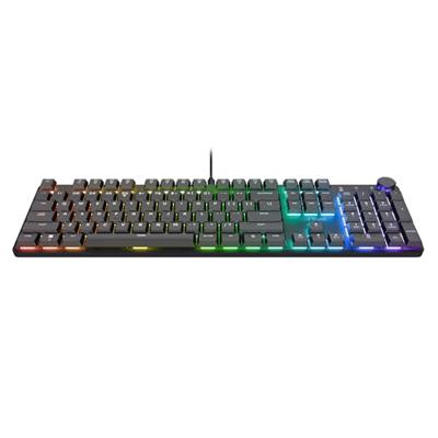 Trust GXT 866 Torix Low Profile Toetsenbord Zwart - thumbnail