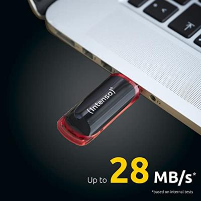 Intenso Business Line USB-stick 16 GB Zwart, Rood 3511470 USB-A 2.0