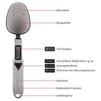 ProfiCook PC-LW 1214 Roestvrijstaal Elektronische keukenweegschaal - thumbnail