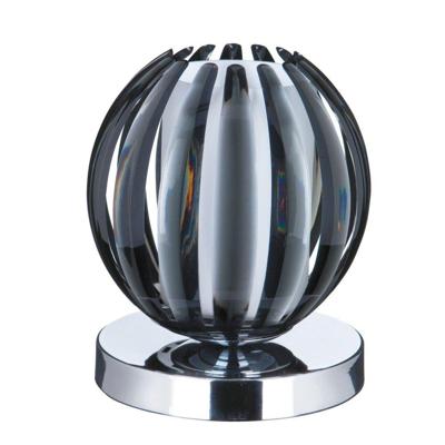Searchlight TafellampClaw 14cm chroom met smoke glas - EU1811SM