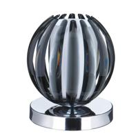Searchlight TafellampClaw 14cm chroom met smoke glas - EU1811SM - thumbnail