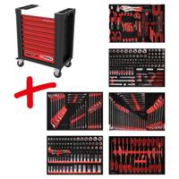 KS Tools 8106366 Werkplaatswagen Kleur (specifiek): Zwart, Rood - thumbnail