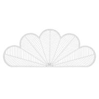 Hoofdbord Home ESPRIT Wit 190 X 2,5 X 81 CM - thumbnail