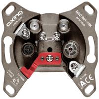 Axing BSD 961-15K Antennedoos Data, TV, FM Inbouw (in muur) Doorvoerdoos - thumbnail