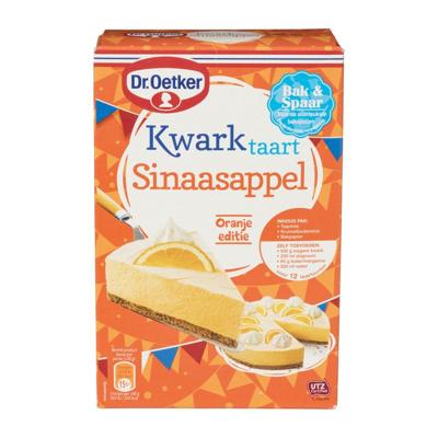 Dr. Oetker Kwarktaart Sinaasappel Oranje 420g bij Jumbo