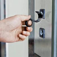 Alessi STAYSAFE sleutelring zwart - thumbnail