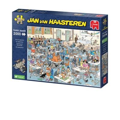 Jan Van Haasteren legpuzzel - kattenshow, 2000st.
