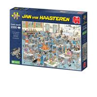 Jan Van Haasteren legpuzzel - kattenshow, 2000st. - thumbnail