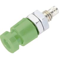 Schnepp EBU 2424 Laboratoriumbus Bus, inbouw verticaal Stift-Ø: 2.4 mm Groen 1 stuk(s) - thumbnail