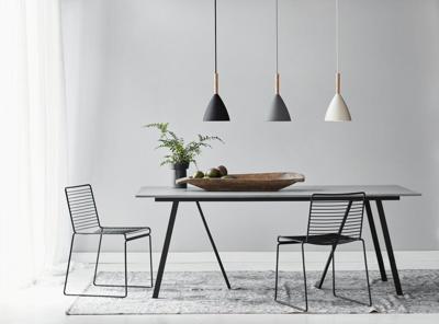 Hanglamp zwart hout &apos;Pure 20&apos; E27 Design for the People