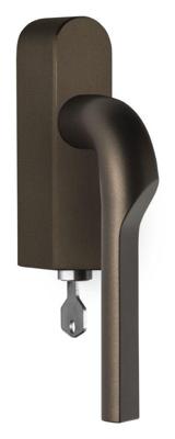 Formani Rivio by Gensler GL100-DKLOCK-O draaikiepgarnituur afsluitbaar linksdraaiend - brons