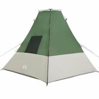 Tent met dak Anders Groen en Zwart 383 x 338 x 217 cm Polyester - thumbnail