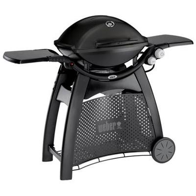 Weber Q 3000 met onderstel Zwart