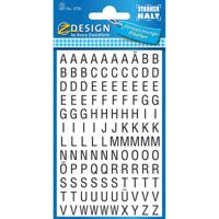 Avery Etiketten cijfers en letters A-Z, 120 stuks, zwart op wit - thumbnail