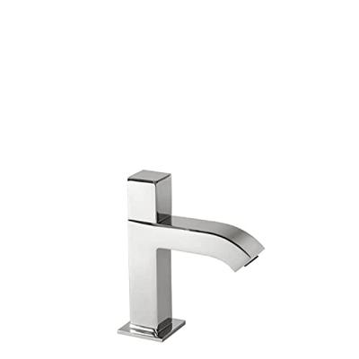 Fonteinkraan Tres Cuadro | Opbouw | Koudwater kraan | Standaard model | Vierkant | Chroom - thumbnail