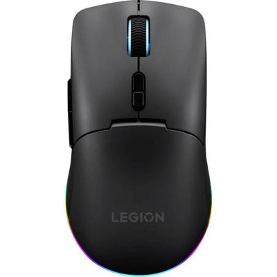 Lenovo LENOVO Legion M220 Wireless RGB Mouse(P) Muis Zwart 5000 dpi Oplaadbaar, RGB-verlichting