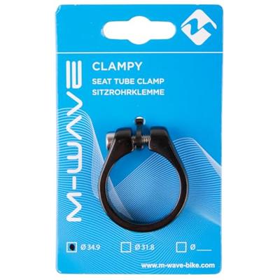 M-Wave zadelpenklem met inbusbout 34.9 zwart op kaart