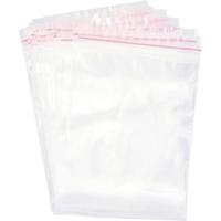 Hersluitbare zak zonder etiketstrook (b x h) 80 mm x 120 mm Transparant Polyethyleen 1 stuk(s) - thumbnail