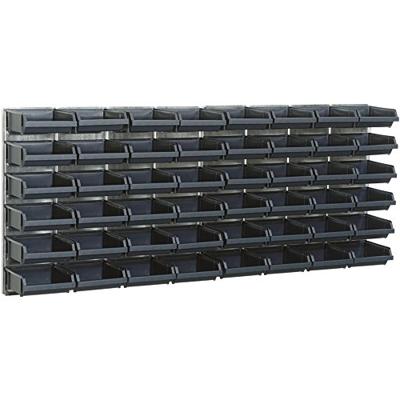 Raaco Wandsysteem Magazijnbakken 2 Panelen + 48 bakjes - 181204 Raaco Wandsysteem Magazijnbakken 2 Panelen + 48 bakjes - 181204