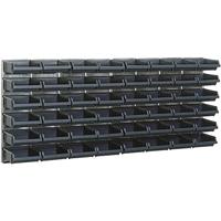 Raaco Wandsysteem Magazijnbakken 2 Panelen + 48 bakjes - 181204 - thumbnail