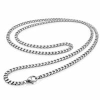 LGT Jewels Cubaanse koord ketting Zilver Gourmet Schakel 3mm-50cm - thumbnail