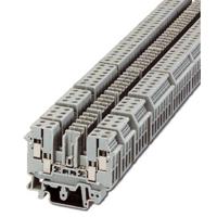 Phoenix Contact 2777056 Doorgangsklem 27 mm Schroefklem, Stekker Grijs 10 stuk(s) - thumbnail