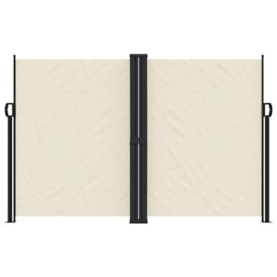 Windscherm uittrekbaar 160x1000 cm crmekleurig Windscherm uittrekbaar 160x1000 cm crmekleurig