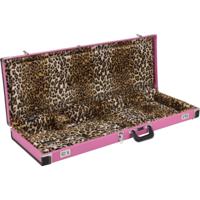 Fender Joe Strummer Strat/Tele Case Pink Leopard signature gitaarkoffer - thumbnail