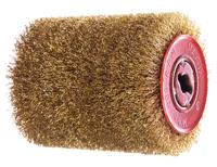 Makita P-65648 Vermessingde staaldraadborstel 100x120mm - thumbnail