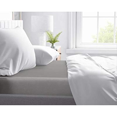 Primaviera Deluxe Satijnen Hoeslaken Grijs 90 x 220