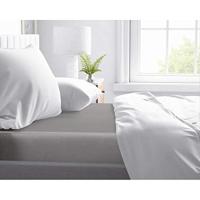 Primaviera Deluxe Satijnen Hoeslaken Grijs 90 x 220 - thumbnail