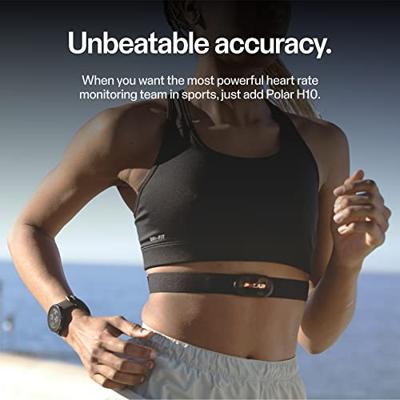 Polar Pacer Pro + H10 GPS-sporthorloge Uni Carbon, Grijs