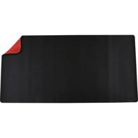 Deflecto DM12060BR Bureau onderlegger Zwart, Rood (b x h) 1200 mm x 600 mm - thumbnail