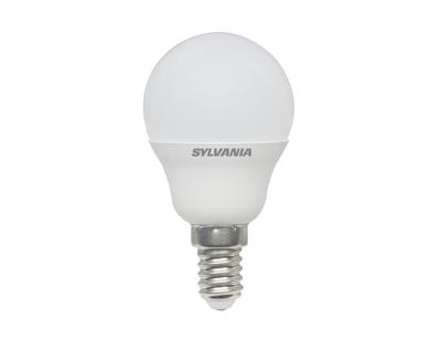 Sylvania Ledlamp - e14 - 470lm - kogel - mat