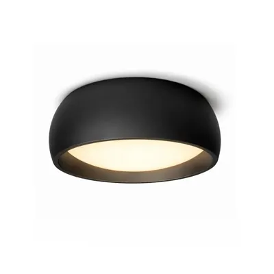 Artdelight Plafondlamp Montana Ø 15 cm zwart