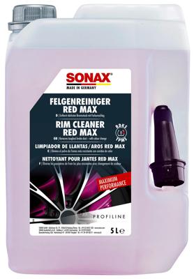 SONAX velgenreiniger "red max" rim cleaner red max 5 ltr.