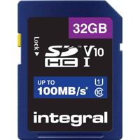 Integral INSDH32G-100V10 flashgeheugen 32 GB SD UHS-I - thumbnail