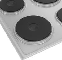 Beko HIGE64100X Elektrische kookplaat Grijs - thumbnail