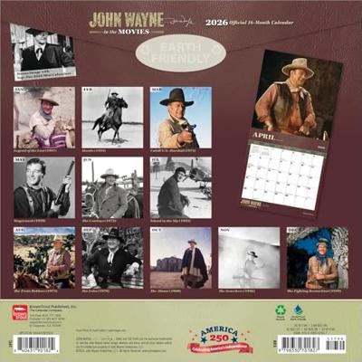 John Wayne Kalender 2026 Movies