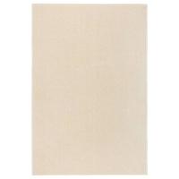 VidaXL Vloerkleed kortpolig 160x230 cm crèmekleurig - thumbnail