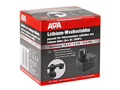 APA 20993 Lithium Batteriepack Gereedschapsaccu 14.4 V 1500 mAh Lithium