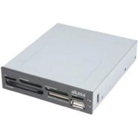 Akasa AK-ICR-07 Externe geheugenkaartlezer USB-A 2.0 Zwart - thumbnail