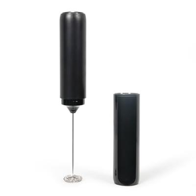 Oplaadbare elektrische melkopschuimer - LIVOO - DOD225N - Werkt met een simpele druk op de knop - Zwart