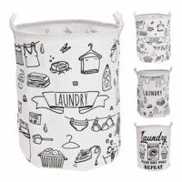 Tas voor vuile kleding Lifetime Polypropyleen Ø 40 x 50 cm - thumbnail